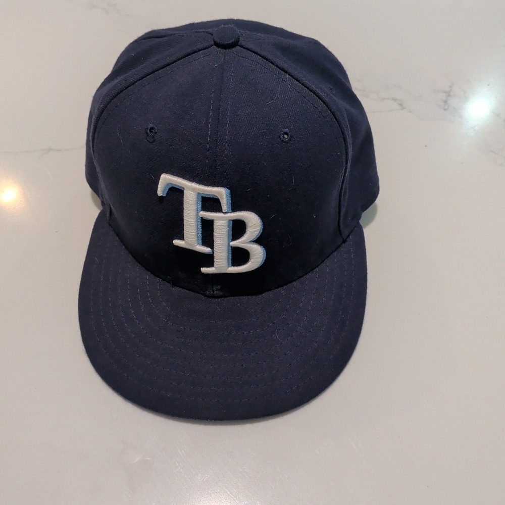 New Era 59FIFTY Tampa Bay Rays Official On-field Cap Size 7 1/4
